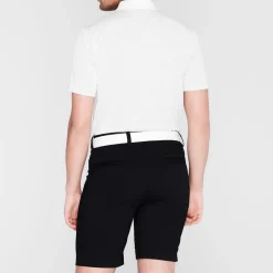 Slazenger Mens Micro Stripe Golf Polo Shirt in White