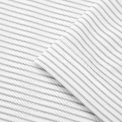 Slazenger Mens Micro Stripe Golf Polo Shirt in White