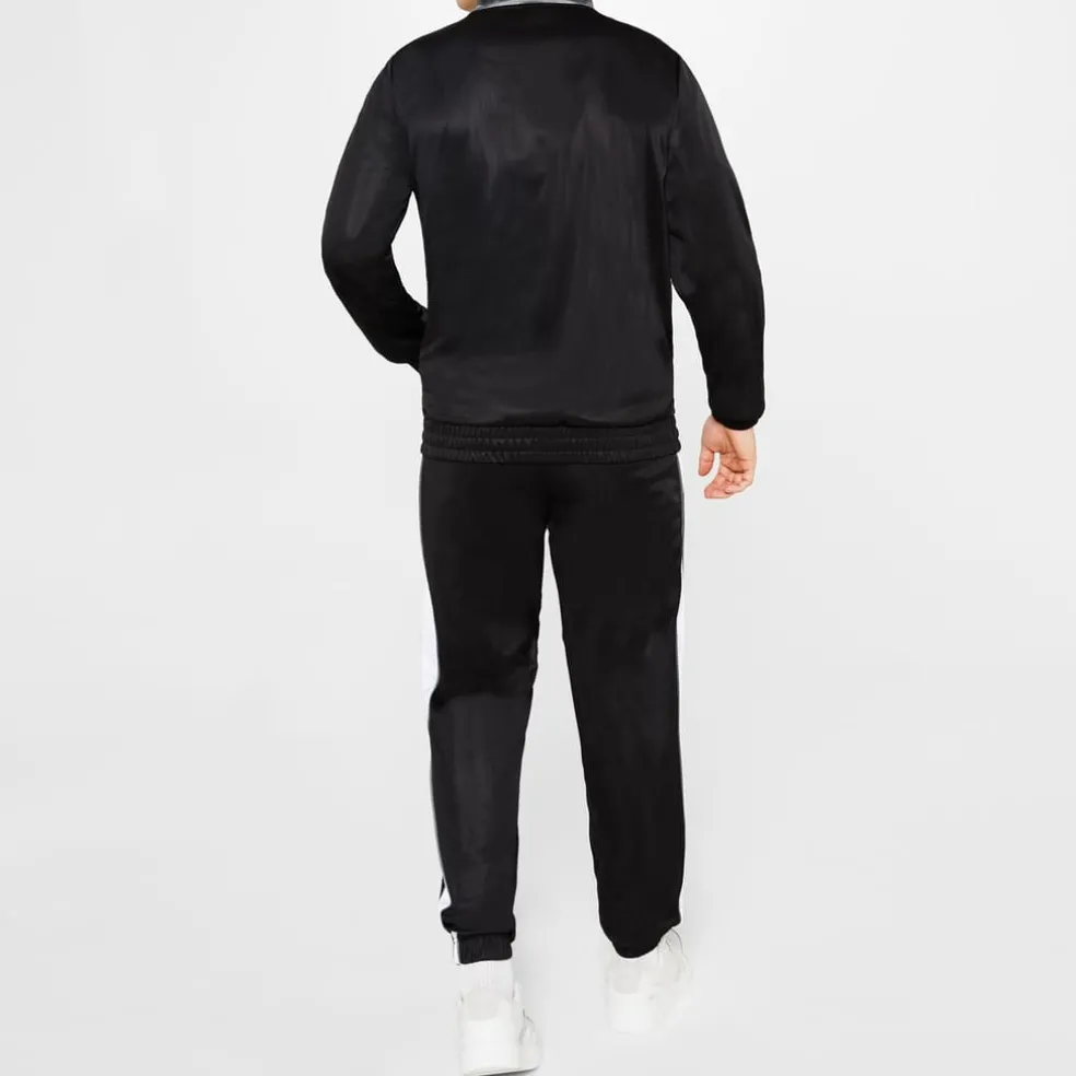 Slazenger Mens Polyester Tracksuit in Black