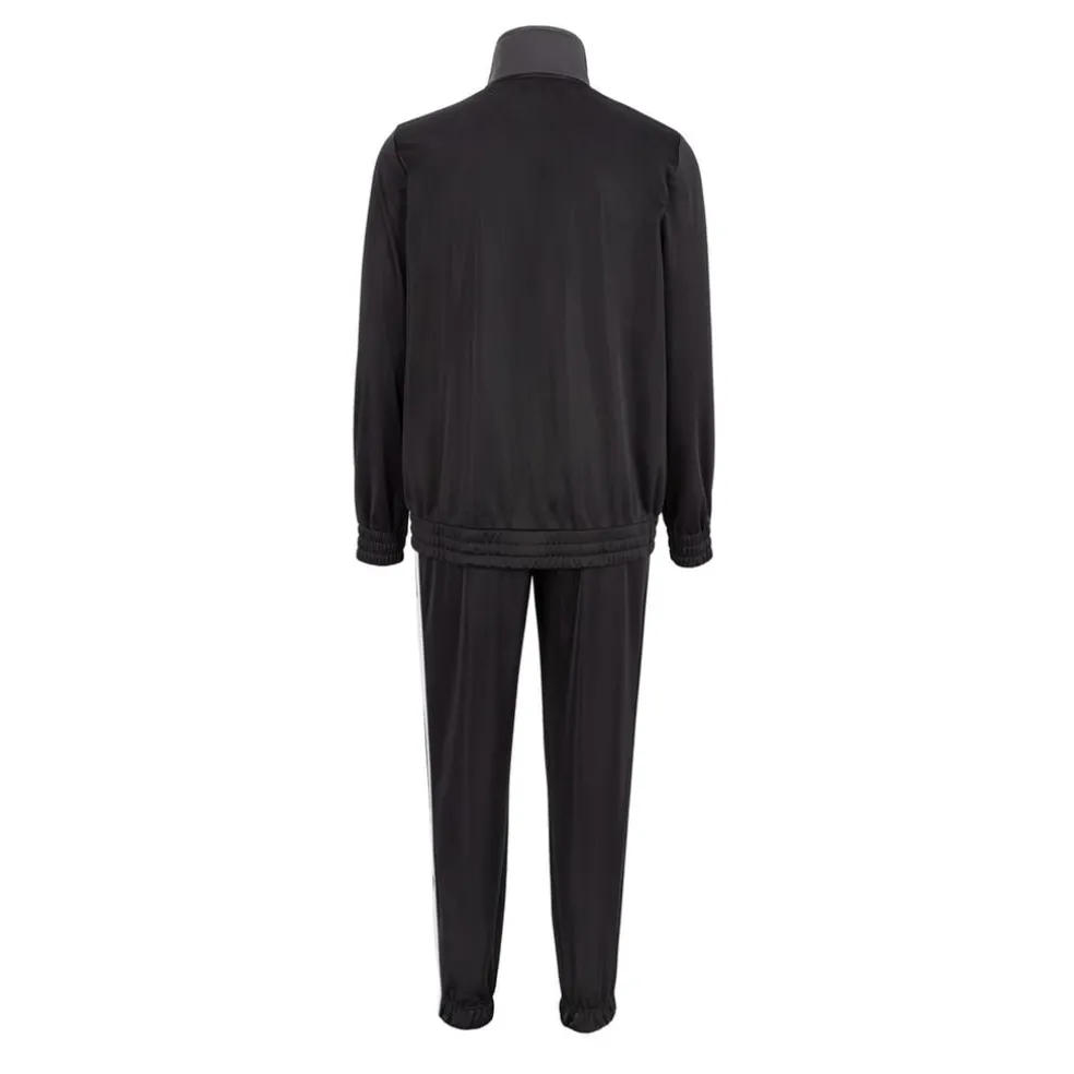 Slazenger Mens Polyester Tracksuit in Black