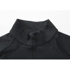 Slazenger Performance Mock Neck Fitness Jacket in Black