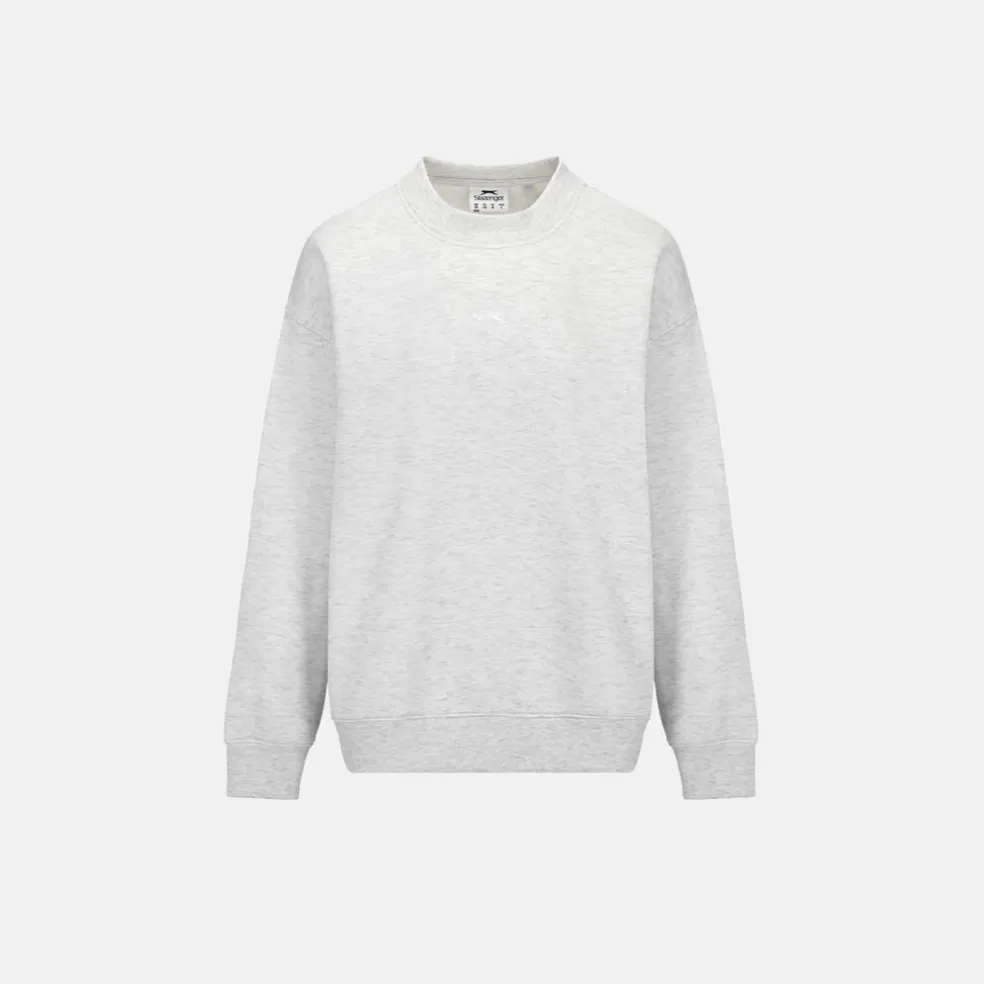 Slazenger Womens Crew Jumper in Grey