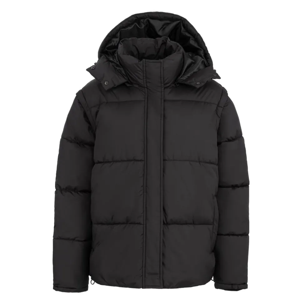 Slazenger Womens Multiway 4 In 1 Puffer Jacket in Black