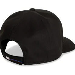 Societe Noir Number Lettering Snapback Cap in Black
