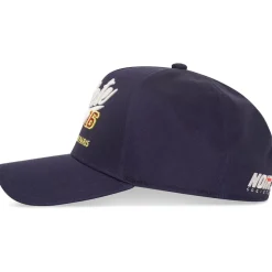 Societe Noir Winners Lettering Snapback Cap in Blue