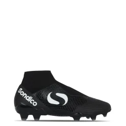 Sondico Blizzard Firm Ground Football Boots in Black