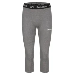 Sondico Mens Core Three Quarter Base Layer Tights in Grey