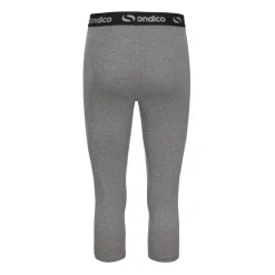 Sondico Mens Core Three Quarter Base Layer Tights in Grey