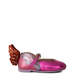 Sophia Webster Sophia Heavenly Flat Pumps in Orange