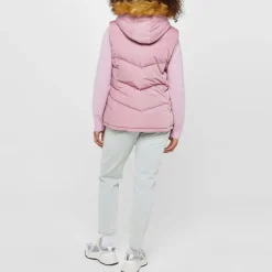 SoulCal 2 Zip Gilet Ladies in Pink