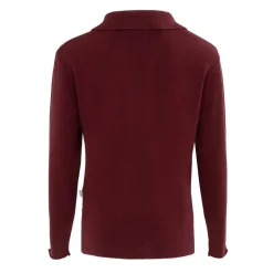 SoulCal Cal Women Long Sleeve Polo Jumper in Red