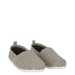 SoulCal Mens Long Beach Canvasas Slip Ons in Grey