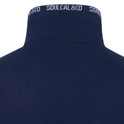 SoulCal Mens Signature Polo Shirt in Blue