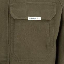 SoulCal Parka Women Jacket in Green