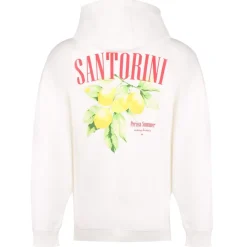 SoulCal Santorini Hooded Regular Fit Sweatshirt in White