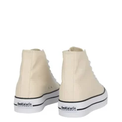 SoulCal Top Platform Trainers in Beige