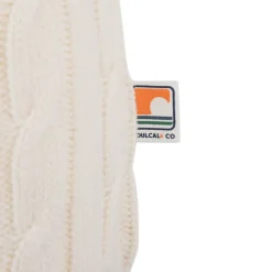 SoulCal V-Neck Long Sleeve Regular Fit Sweater in Cream