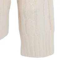 SoulCal V-Neck Long Sleeve Regular Fit Sweater in Cream