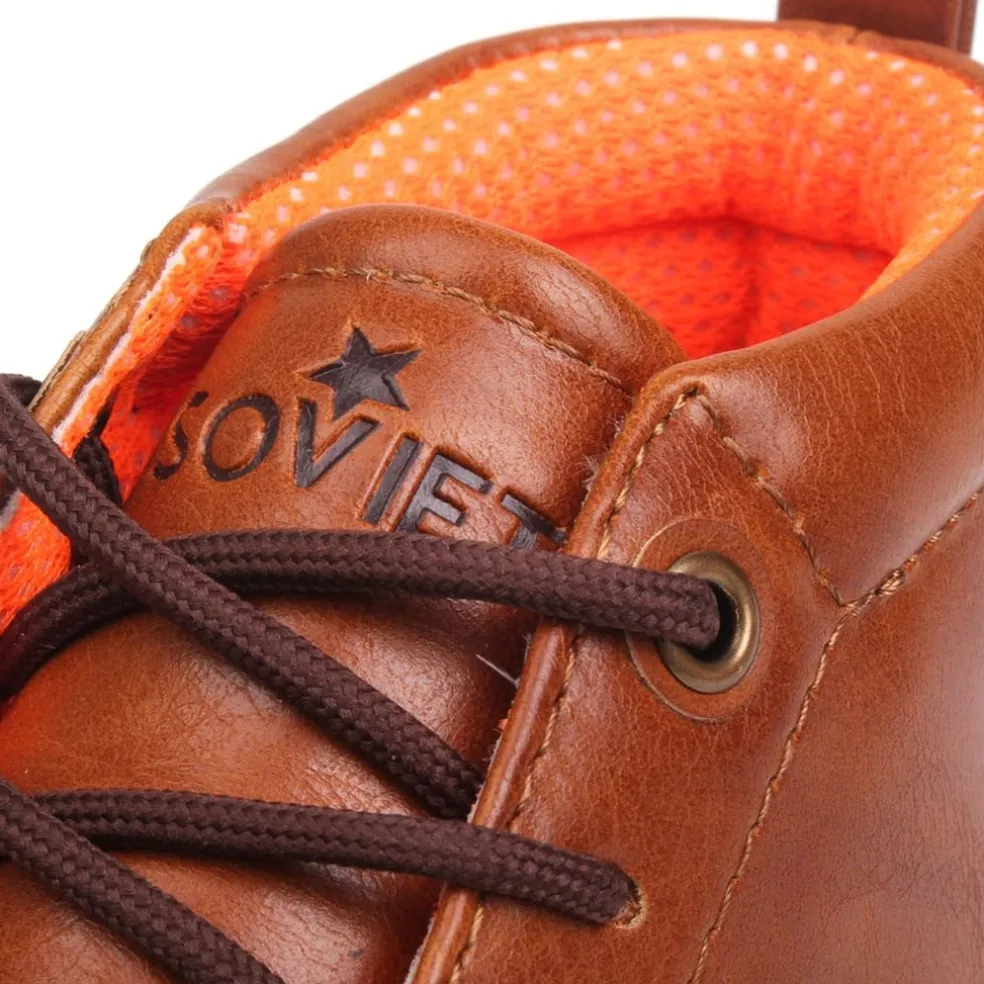 Soviet Whitehall Mid Boot Child Boys in Brown