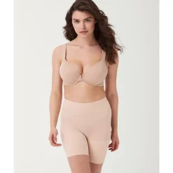 Spanx Seamless Shaping Medium Control Shorts in Nude