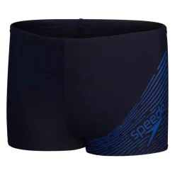Speedo Boys Medley Logo Aquashorts in Navy