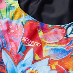 Speedo Digital U-Back 1 Piece Swimsuit in Multi colour