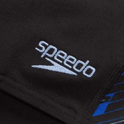 Speedo Hyper Boom Panel Aquashorts in black blue