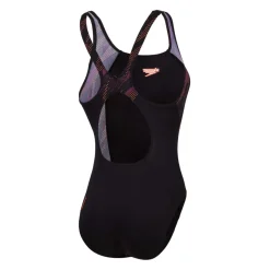 Speedo Hyperback Splice Muscleback Swimsuit in Black