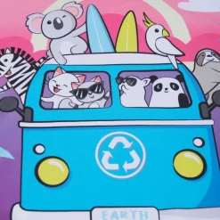 Speedo Infants Long Sleeve Rash Top in Purple blue