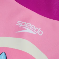 Speedo Infants Long Sleeve Rash Top in Purple blue