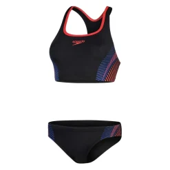 Speedo Placement Bikini 2 Piece in Black