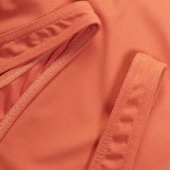 Speedo Textured Deep U-Back Swimsuit in Orange