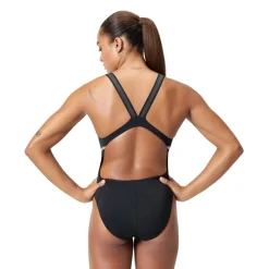 Speedo Vanq One Piece Swimsuit in Black