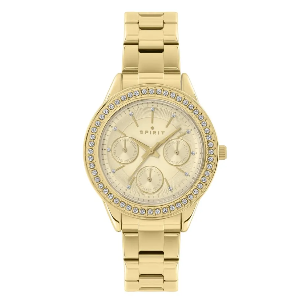 Spirit Mlt Dl Brclt in Gold