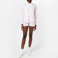 Sporty and Rich Sporty Crown Ls Shrt in Pink