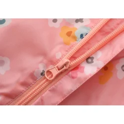 Star Floral Onesie in Pink