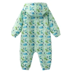 Star Football Onesie in Green