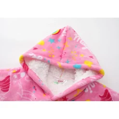 Star Snuggle Hoody Infant in Pink