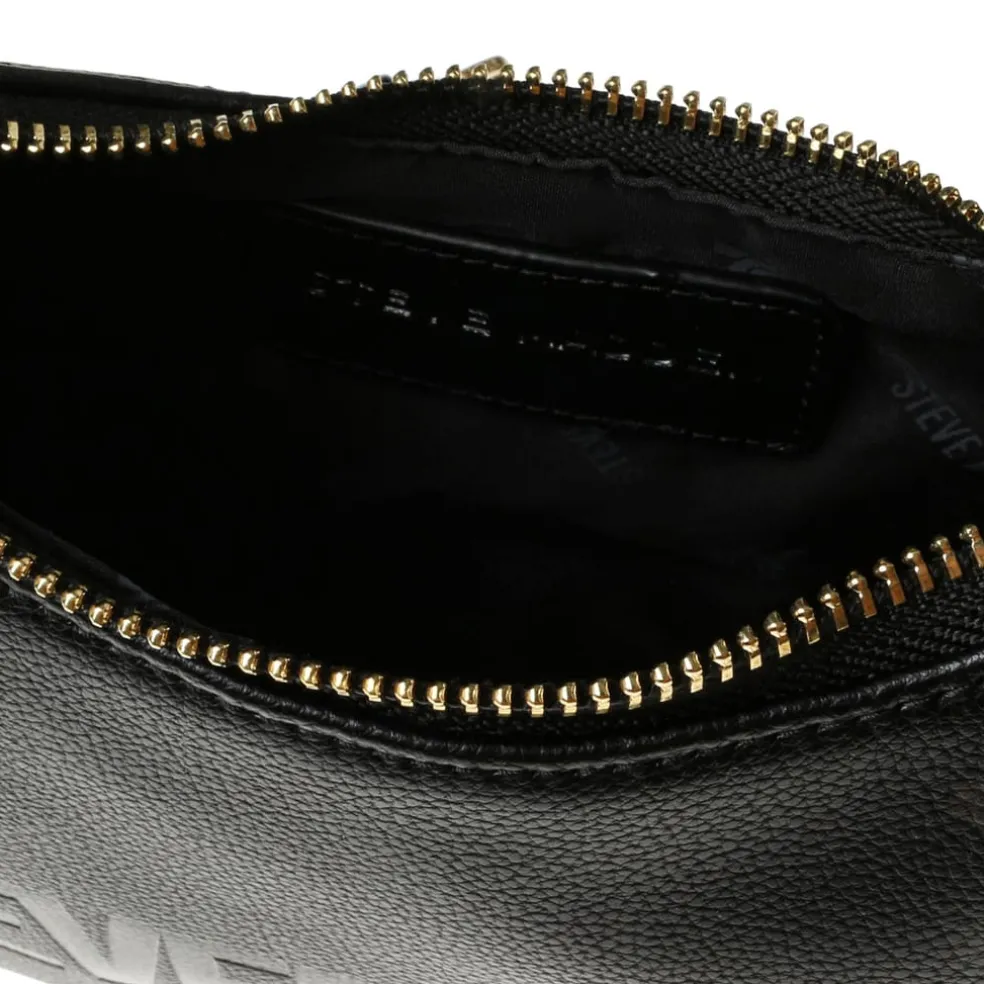 Steve Madden Bprime Shoulder Bag in Black Gold
