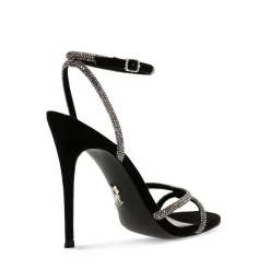 Steve Madden Bryanna Stiletto High Heel Sandals in Black