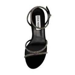 Steve Madden Bryanna Stiletto High Heel Sandals in Black