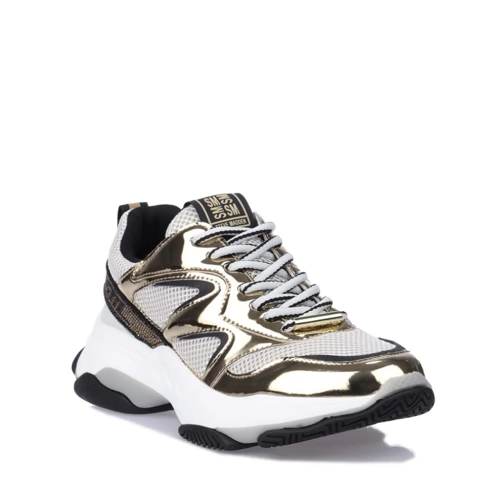 Steve Madden Medalist2 Trainers in Grey