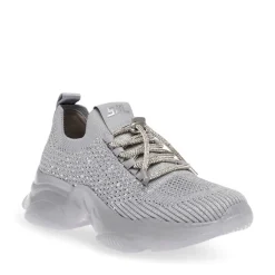 Steve Madden Meter Trainers in Silver