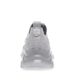 Steve Madden Meter Trainers in Silver