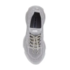 Steve Madden Meter Trainers in Silver