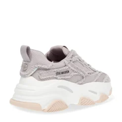 Steve Madden Park Ave Trainers in Grey