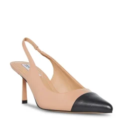 Steve Madden Slingback Kitten Heels in Brown