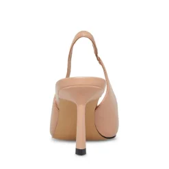 Steve Madden Slingback Kitten Heels in Brown