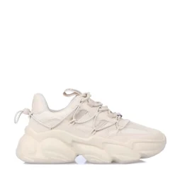 Steve Madden Spectator Trainers in White