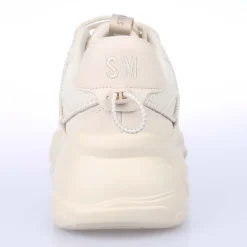 Steve Madden Spectator Trainers in White